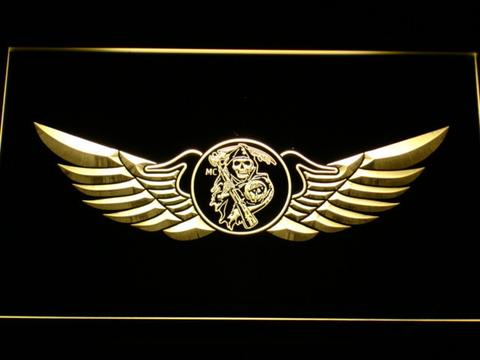 Sons of Anarchy Wings LED Neon Sign